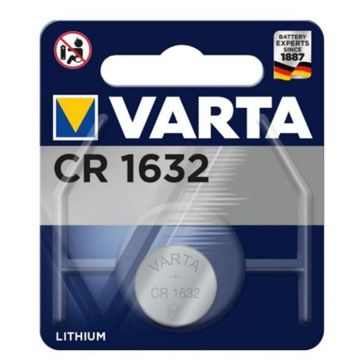 Varta CR1632 3V Lityum Düğme Pil