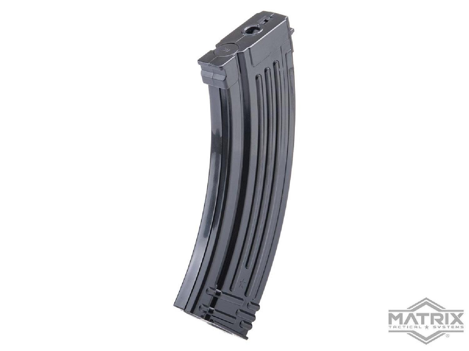Matrix Airsoft AK Serileri için 30BB Polimer Şarjör  (Siyah)