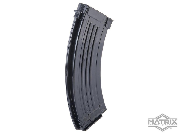 Matrix Airsoft AK Serileri için 30BB Polimer Şarjör  (Siyah)