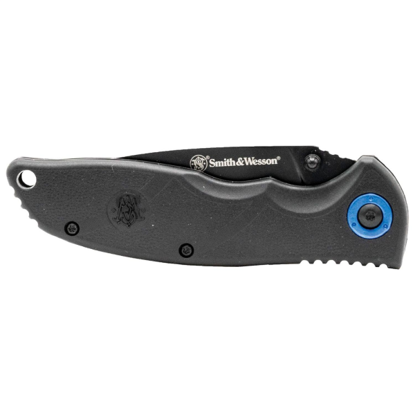 Smith & Wesson® Liner Lock and Multi-Purpose Keychain Black Katlanır Çakı 1100061