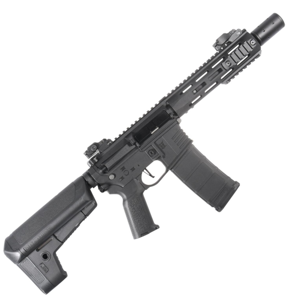 Delta Armory M4 AR15 M-LOK SilentOps 8'' Charlie Siyah Airsoft Tüfek SET DA-C10