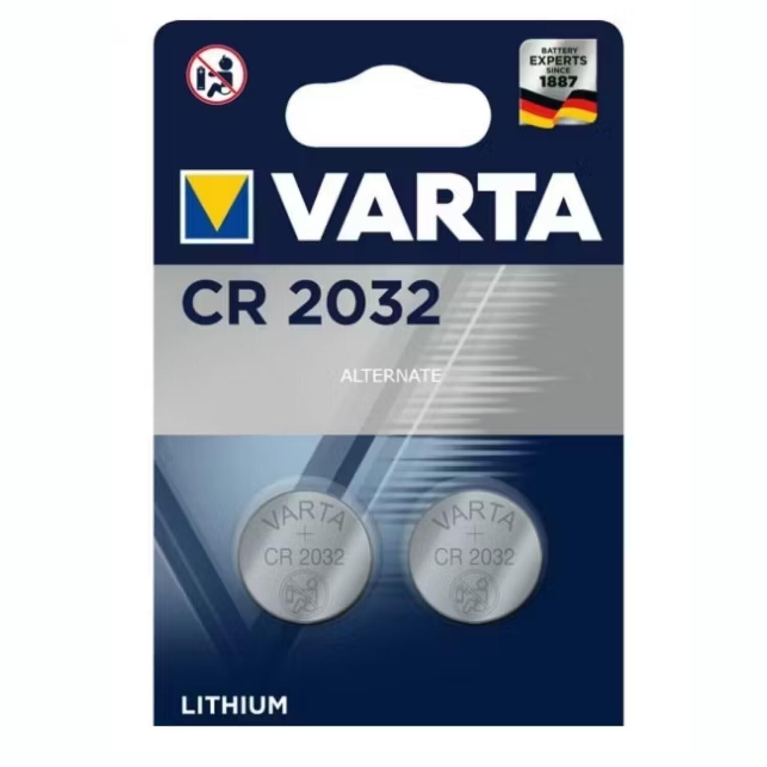 Varta CR2032 3V Lityum İkili Paket Pil