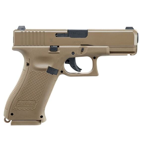 Glock 19X 4,5 MM Desert Havalı Tabanca NonBlowback
