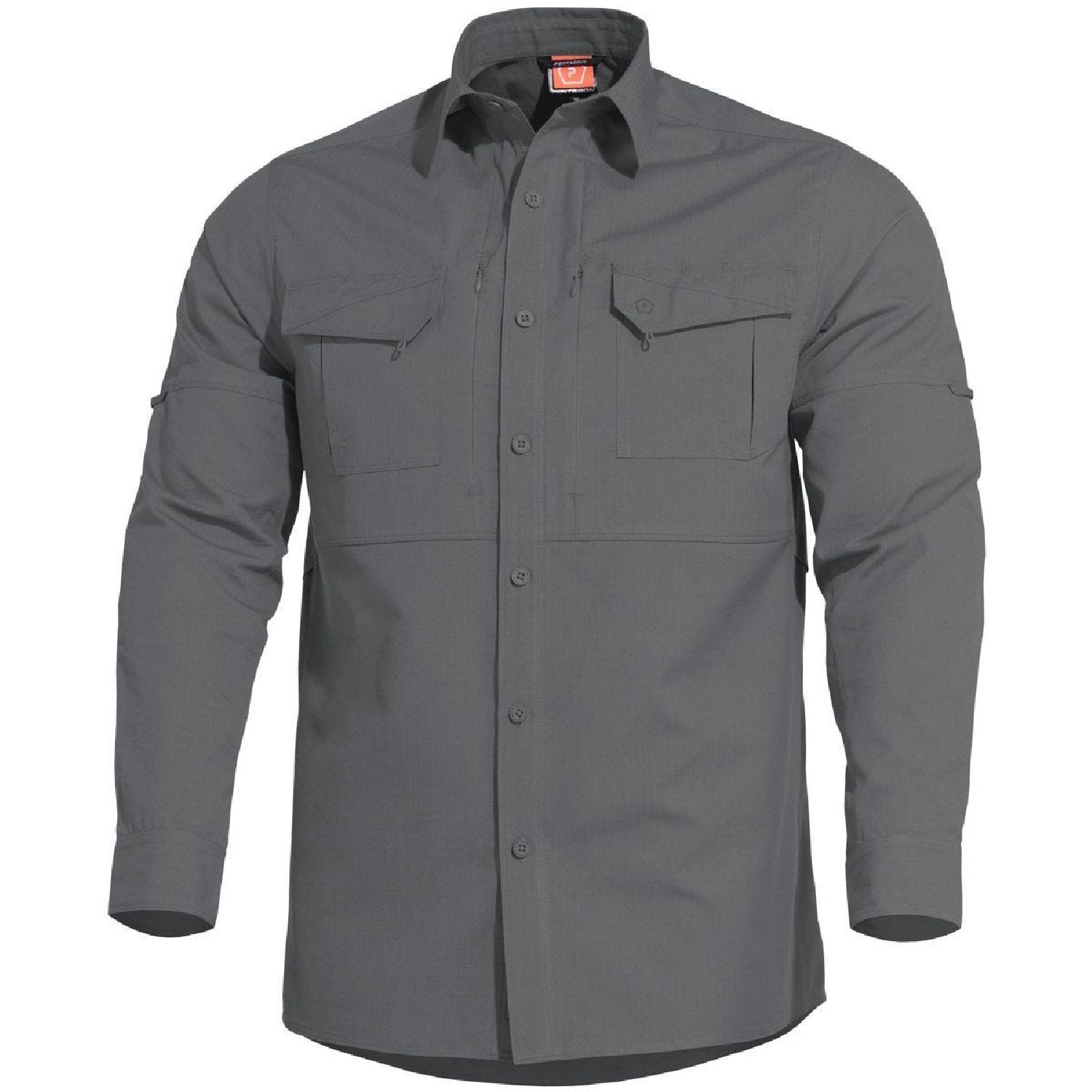 Pentagon Plato Tactical Shirt Taktik Gömlek Wolf Grey Pentagon Plato Tactical Shirt Taktik Gömlek Wolf Grey S M