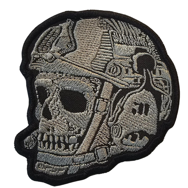 SAVAŞÇI RUH PATCH - KASKLI KAFATASI
