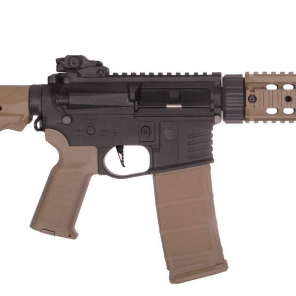 Delta Armory AR15 Charlie SilentOps 9'' EAGLE Half Tan AEG Airsoft Tüfek