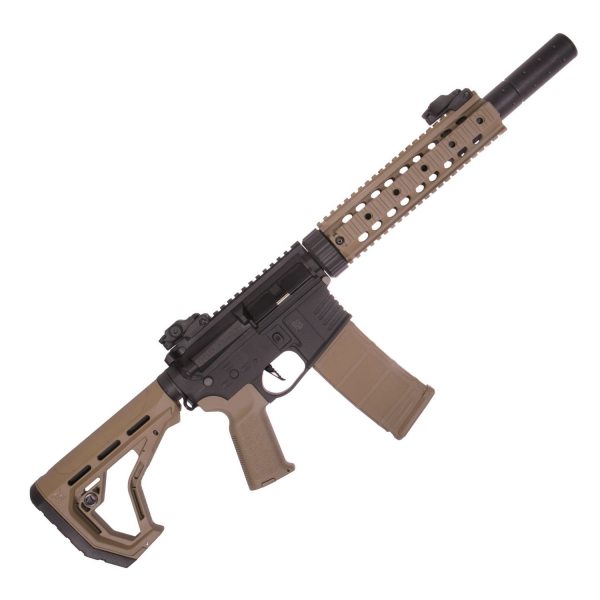 Delta Armory AR15 Charlie SilentOps 9'' EAGLE Half Tan AEG Airsoft Tüfek