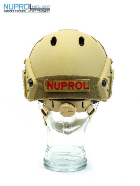 Nuprol Fast Railed Helmet Enseden Ayarlı Airsoft Kask Tan / Desert (Çöl)