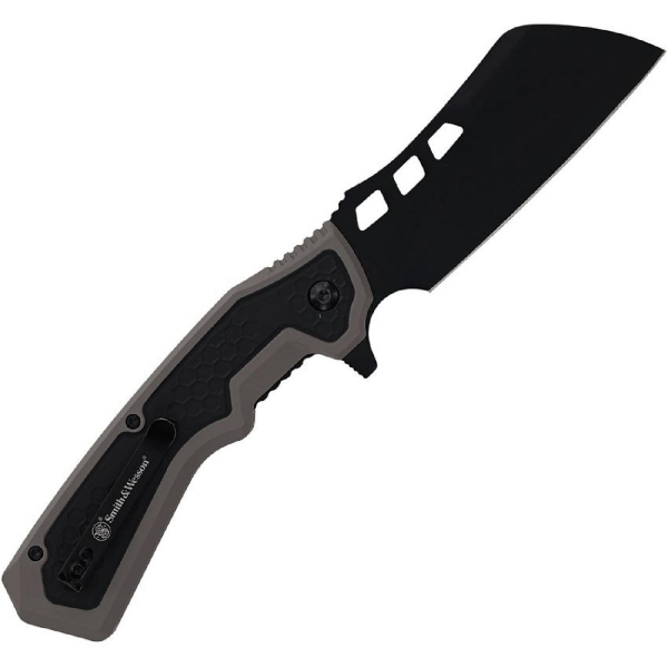 Smith & Wesson Assist Open Extract & Evasion Siyah Linerlock Katlanır Çakı – Siyah/Gri Saplı 1205012