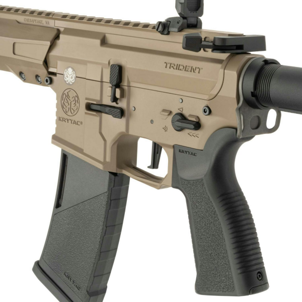 KRYTAC Trident MK3 GATE SPR-M FDE (M-LOK) AEG Airsoft Tüfek TAN Rengi