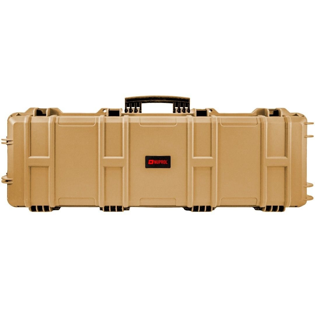 Nuprol LARGE 109CM Premium Hardcase Tüfek Çantası LARGE 109CM Yumurta Sünger Tan / Desert (Çöl)