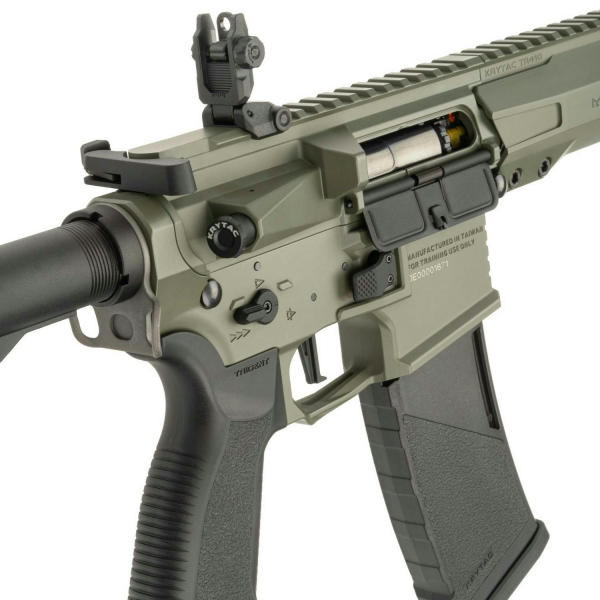 KRYTAC Trident MK3 GATE SPR-M FG (M-LOK) AEG Airsoft Tüfek HAKİ YEŞİL