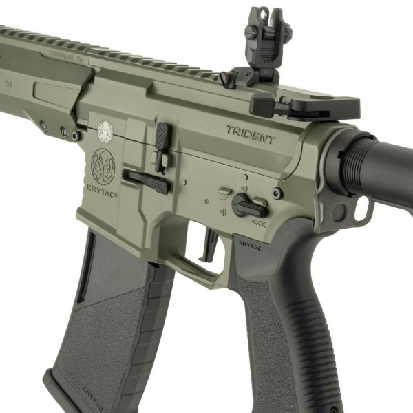 KRYTAC Trident MK3 GATE SPR-M (M-Lok) FG Haki Yeşil AEG Airsoft Tüfek