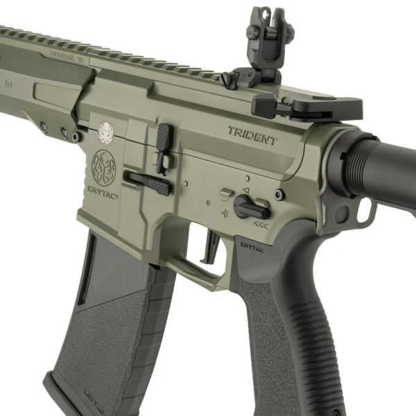 KRYTAC Trident MK3 GATE SPR-M FG (M-LOK) AEG Airsoft Tüfek HAKİ YEŞİL