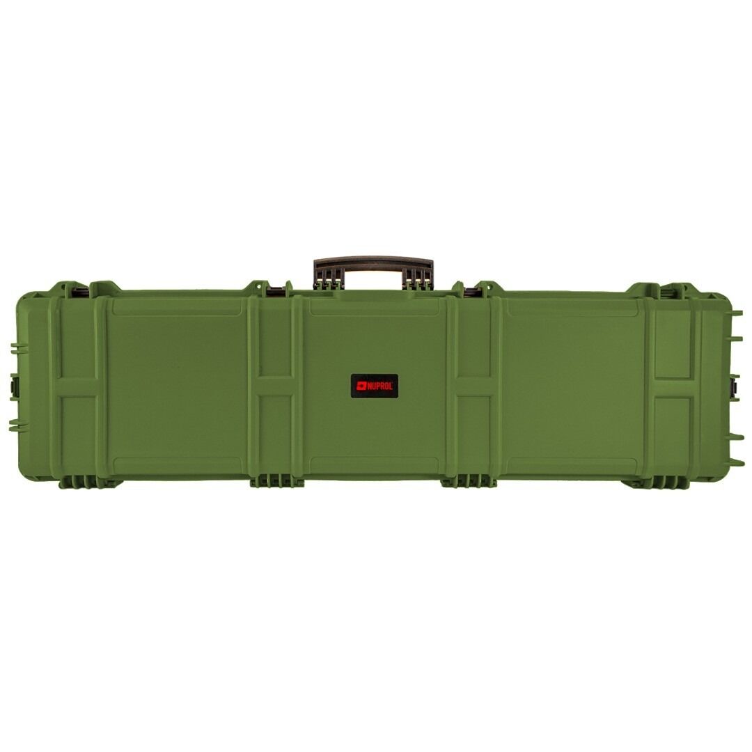 Nuprol X-LARGE 137CM Premium Hardcase Tüfek Çantası Değiştirilebilir Küp Sünger Olive (Yeşil)
