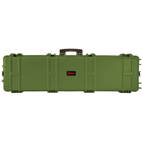 Nuprol X-LARGE 137CM Premium Hardcase Tüfek Çantası Değiştirilebilir Küp Sünger Olive (Yeşil)