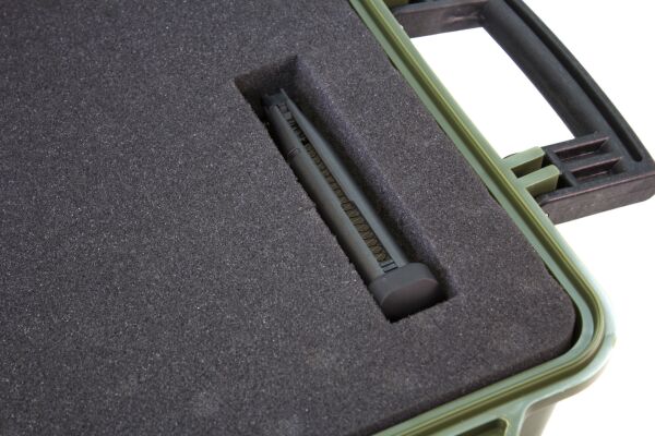 Nuprol X-LARGE 137CM Premium Hardcase Tüfek Çantası Değiştirilebilir Küp Sünger Olive (Yeşil)