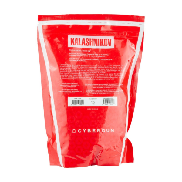 Cybergun Kalashnikov 0.25g 1Kg Paket Airsoft BB - 4000BB White