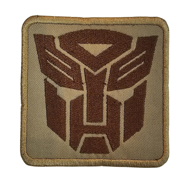 Autobot Transformers Patch -Çöl Rengi