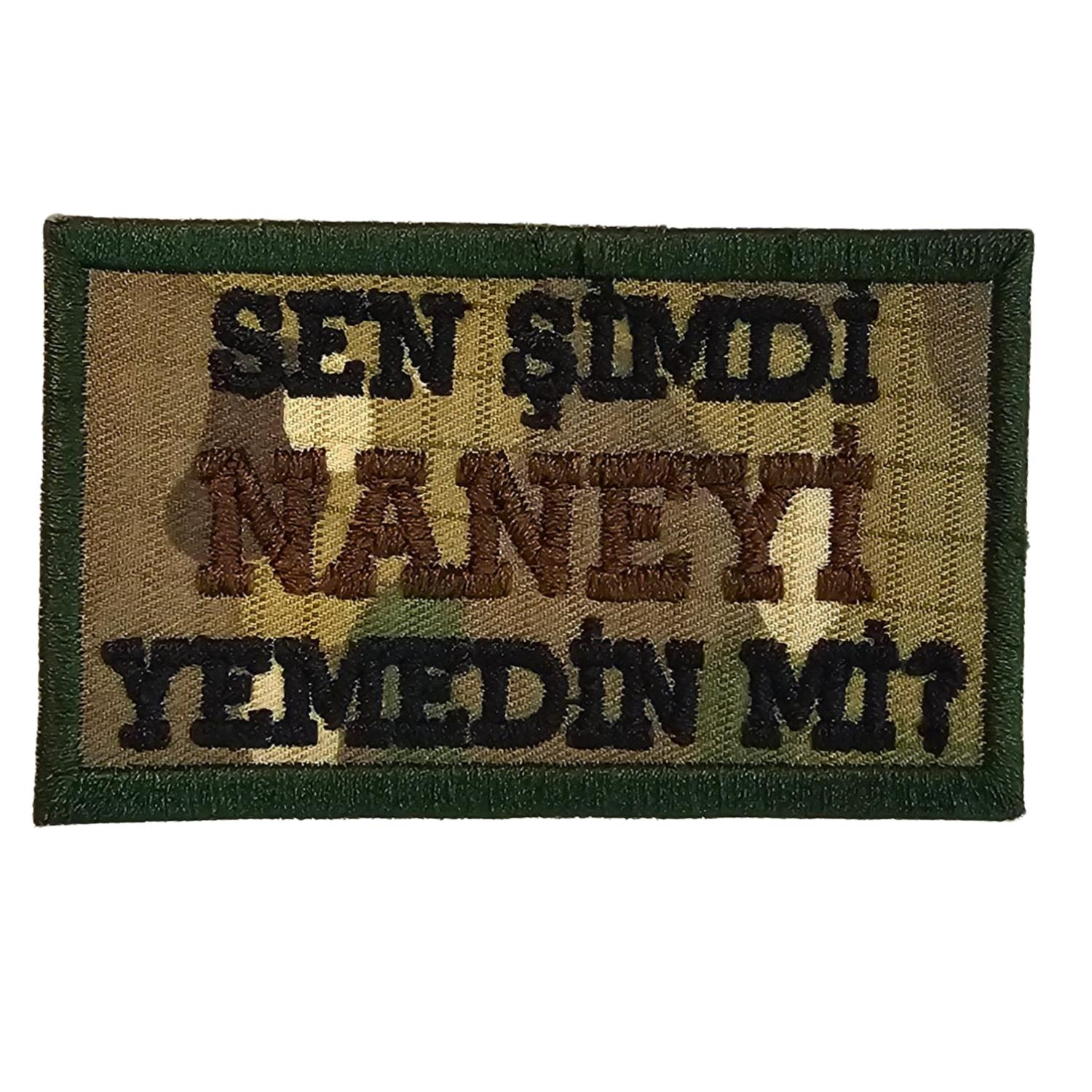 CAMO ESPİRİ PATCH- KAMUFLAJ