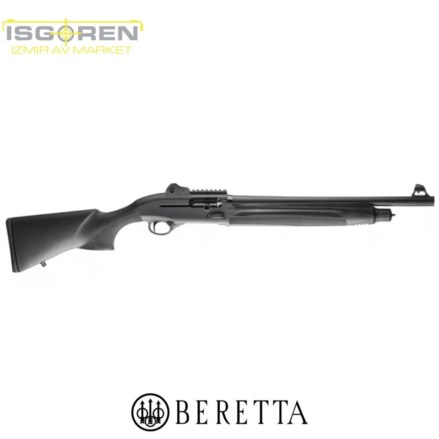BERETTA 1301 TACT. MY17 SİYAH - 12 CAL. 47 CM. YARI OTOMATİK AV TÜFEĞİ