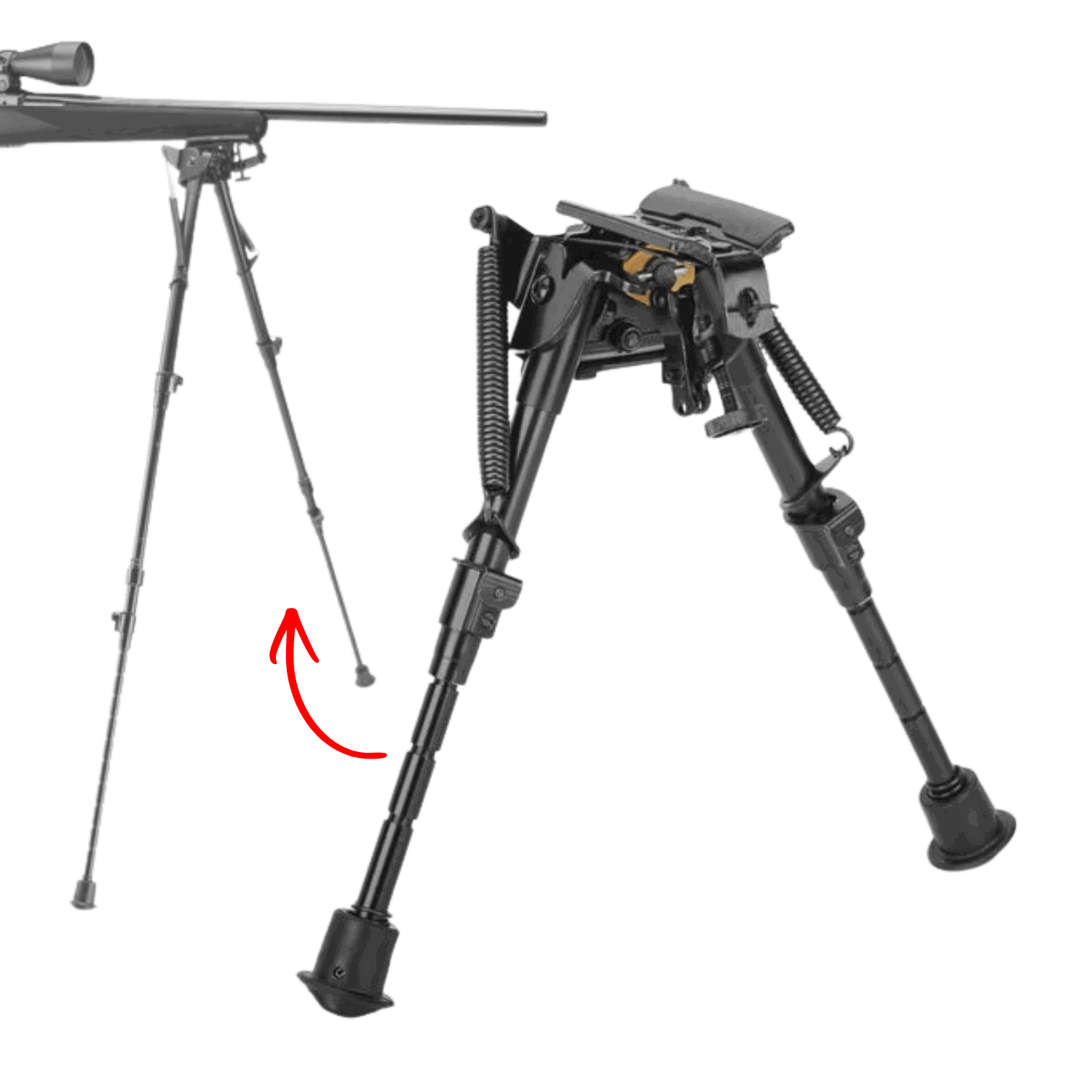 Caldwell® XLA 6''-9'' Pivot Bipod Ayarlanabilir Çatal Ayak 247142