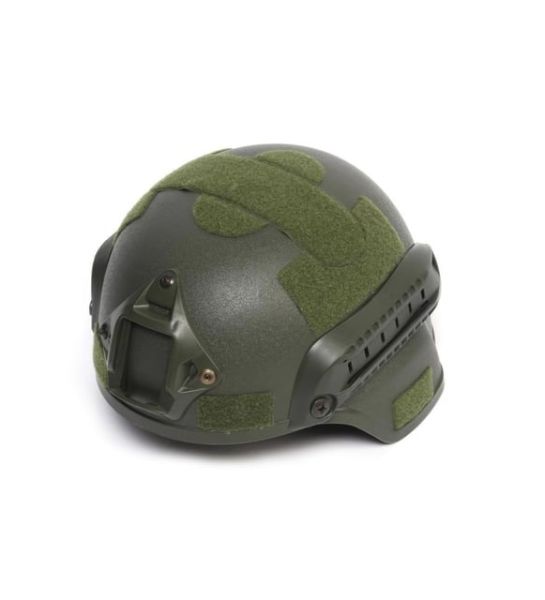 SS Tactical Airsoft Kompozit Başlık Koruyucu Kask Miğfer - Haki Renk