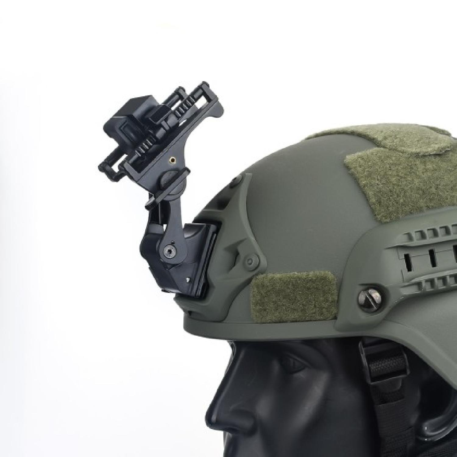 WADSN FAST MICH M88 Black Logolu PVS-7 / PVS-14 Airsoft Kask montaj hamili