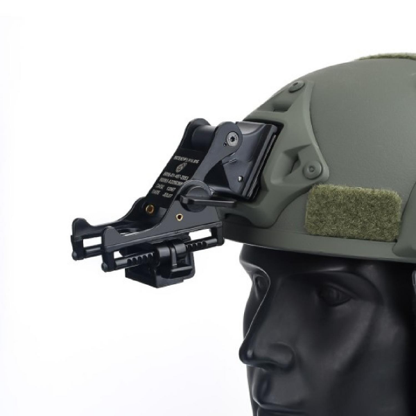 WADSN FAST MICH M88 Black Logolu PVS-7 / PVS-14 Airsoft Kask montaj hamili