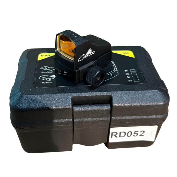 COMET Tactical Reflex Red Dot Sight with 4 Pattern reticles RD052