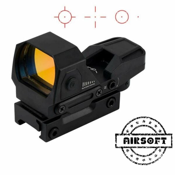 COMET Tactical Reflex Red Dot Sight with 4 Pattern reticles RD052