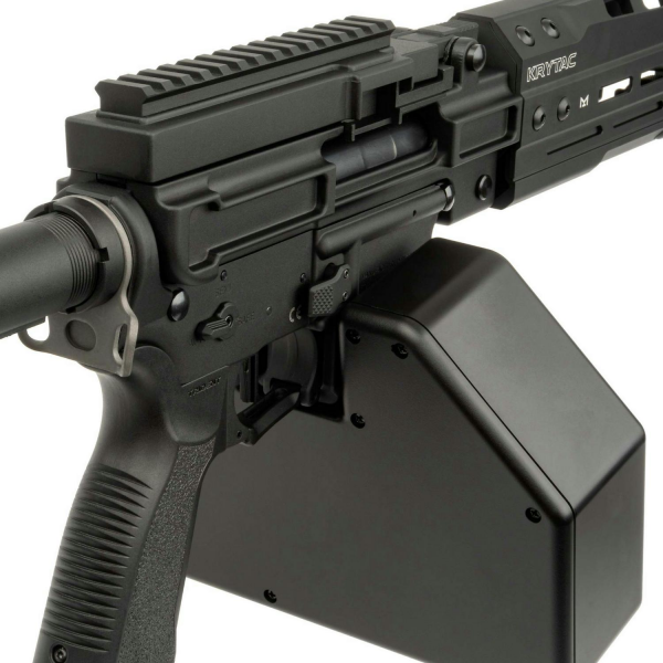 KRYTAC Trident LMG-M GATE Enhanced AEG LMG M-LOK Airsoft Tüfek SIYAH