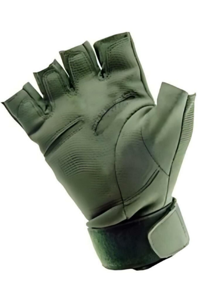 SS Yarım Parmak Taktik Eldiven Bisiklet Motosiklet Outdoor Eldiven HAKİ