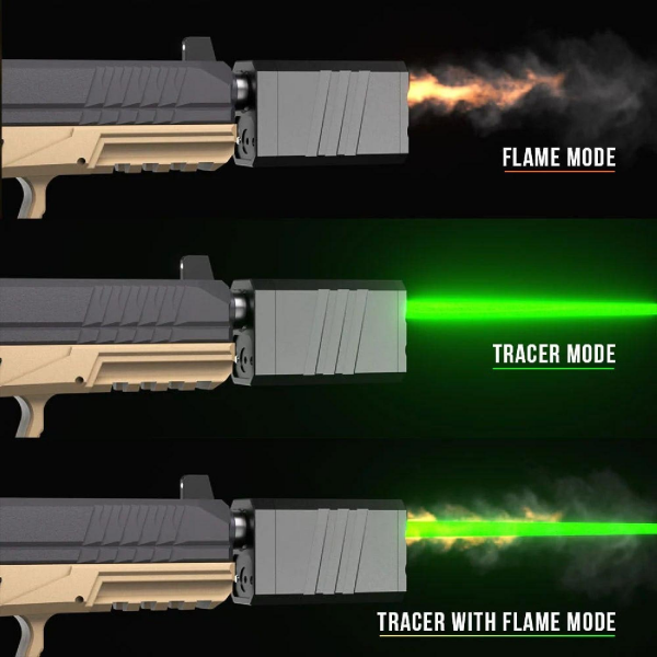 Eshooter V801E Flare CUBE Mono Rechargeable TRACER
