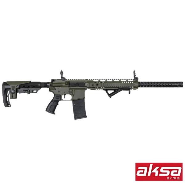 CROSSFİRE T-14 36(410) CAL. YARI OTO.YİVSİZ TÜFEK(DİKEY FİŞEK HAZNELİ) T-1407 47 CM. YEŞİL