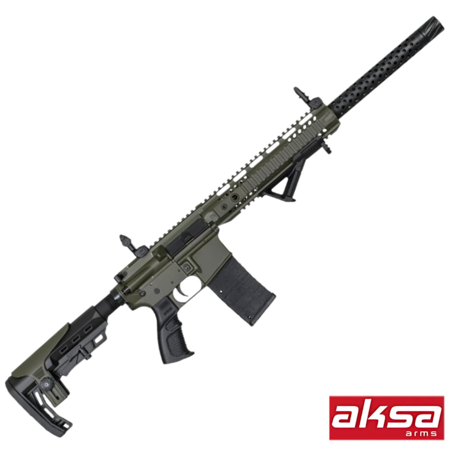CROSSFİRE T-14 36(410) CAL. YARI OTO.YİVSİZ TÜFEK(DİKEY FİŞEK HAZNELİ) T-1407 47 CM. YEŞİL
