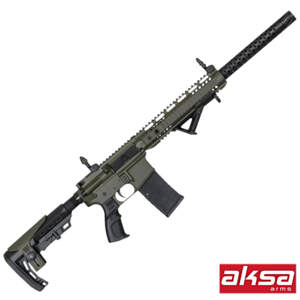 CROSSFİRE T-14 36(410) CAL. YARI OTO.YİVSİZ TÜFEK(DİKEY FİŞEK HAZNELİ) T-1407 47 CM. YEŞİL
