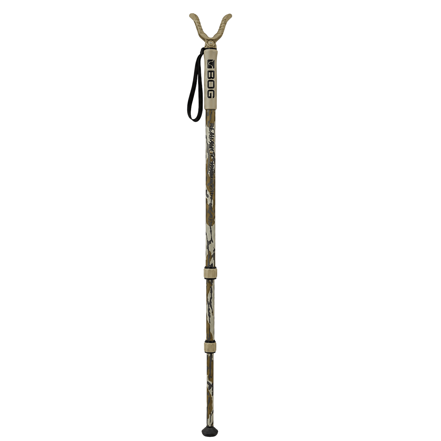 BOG DeadShot Monopod Shooting Stick, Mossy Oak Bottomland Camo 1237288