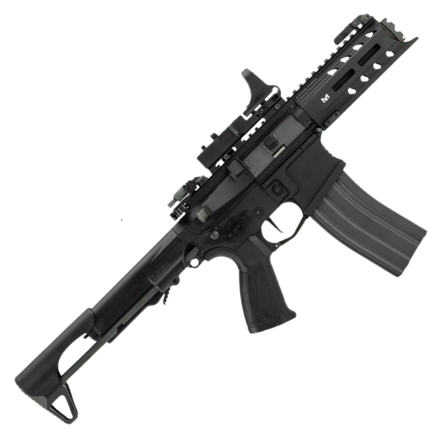 G&G GUAYGUAY ARP556 Full Metal M4 Airsoft PDW AEG Tüfek (SIYAH)