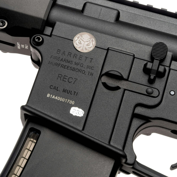 KRYTAC Barrett REC7 SBR MK3 GATE Siyah AEG Airsoft Tüfek