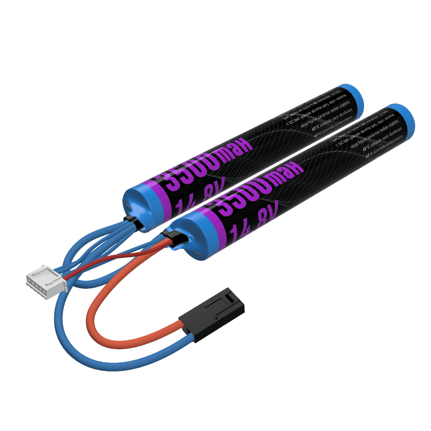 EMR 14.8V 3500mAh Lithium Ion İki Yaprak - Tamiya