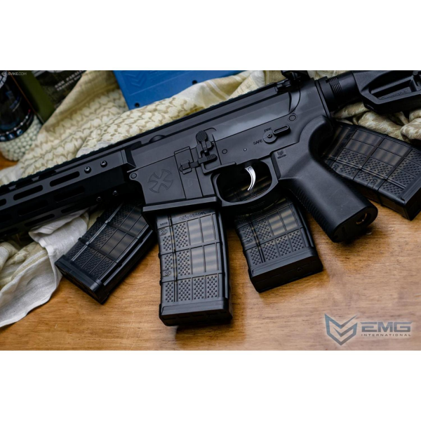 EMG Lancer L5AWM ''300 Blackout'' SIYAH Airsoft Mid-Cap Şarjör