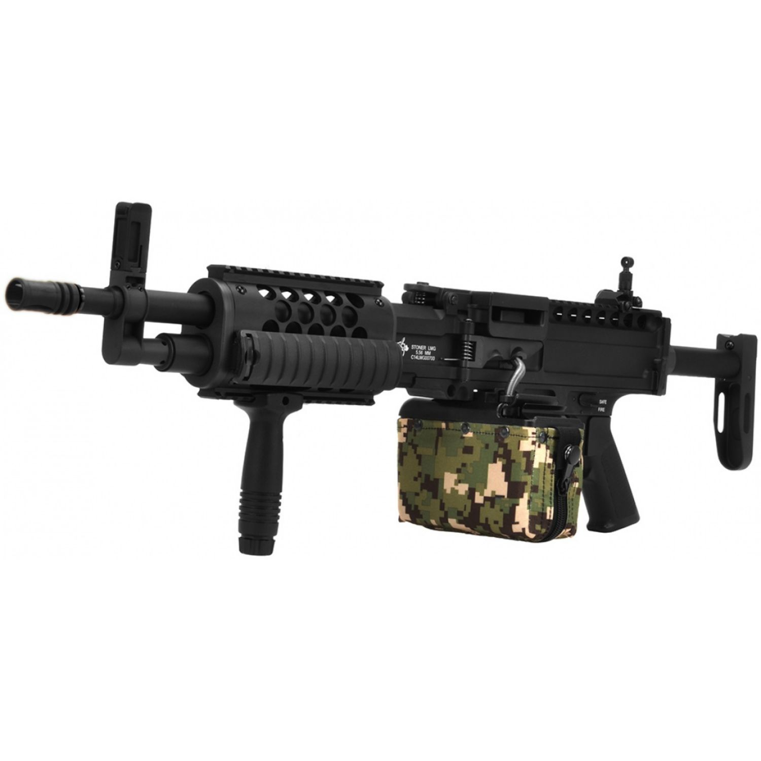 Knight's Armament Lisans KAC Stoner 96 FULL METAL LMG Light Machine Gun