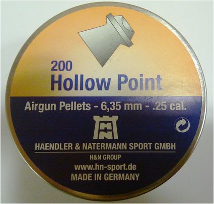 H&N Hollow Point 6.35 Cal Havalı Saçma