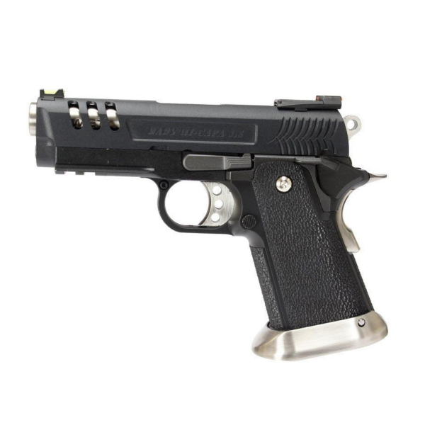 WE-Tech Hi-Capa 3.8 Deinonychus Gas Blowback Tabanca (Renk: Siyah)