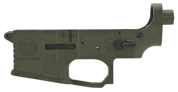 KRYTAC TRİDENT MKII SERILERI HAKI YESIL ALT GÖVDESI COMPLETE LOWER RECEİVER ASSEMBLY