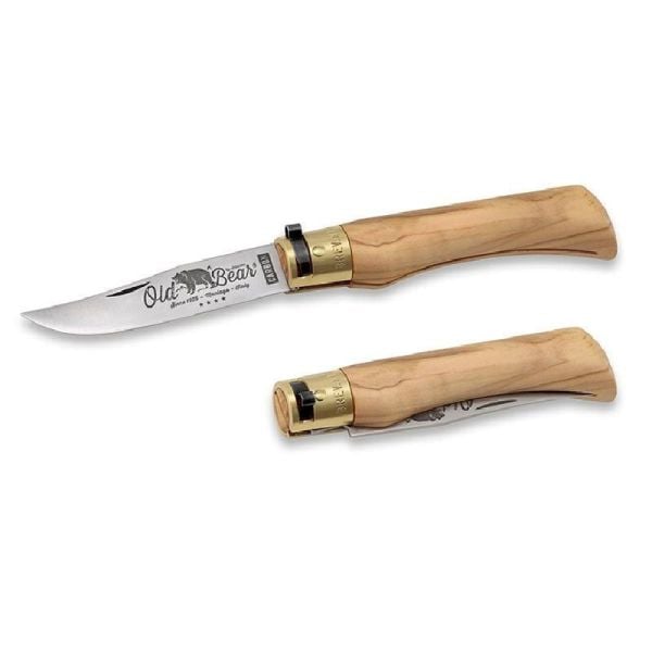 OLD BEAR 19 CM ZEYTİN AHŞAP SAP 7 1/2'' M ÇAKI