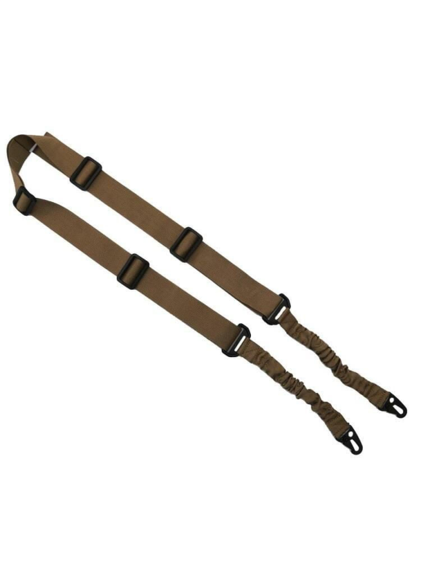 SS Kahve Çift Nokta Askı Kayışı - Kahve