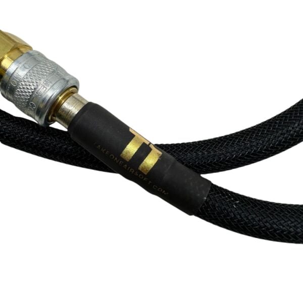 HPA Sistemleri için Hortum / Amped Airsoft 36 inç. Hızlı Sökme Bağlantı Parçalı Standard Braided Hose