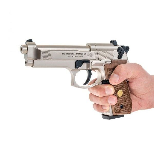 UMAREX Beretta M92 FS 4,5MM Havalı Tabanca A.Nikel